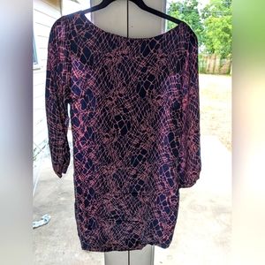 Amour Vert Silk Shift Dress